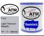 Preview: Ford, Light Titanium Metallic, YF / 11 / M6330: 1L Lackdose, von ATW Autoteile West.